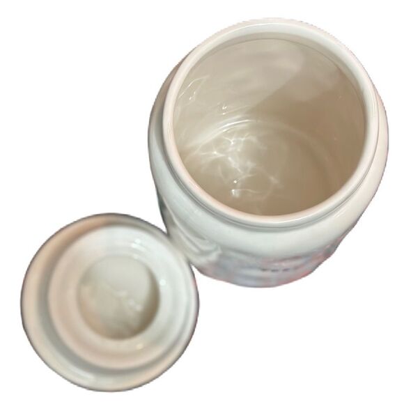 Rae Dunn Typewriter‎ Font Tea Canister - Picture 2 of 5